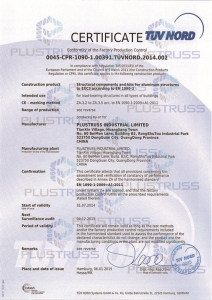 Acue Truss TUV Certificates (1)